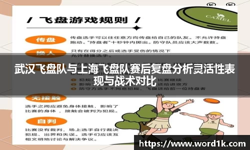 武汉飞盘队与上海飞盘队赛后复盘分析灵活性表现与战术对比